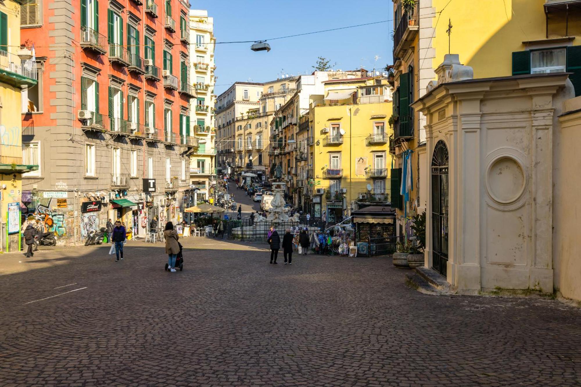 City Soul Apartment Blue Napoli Bagian luar foto
